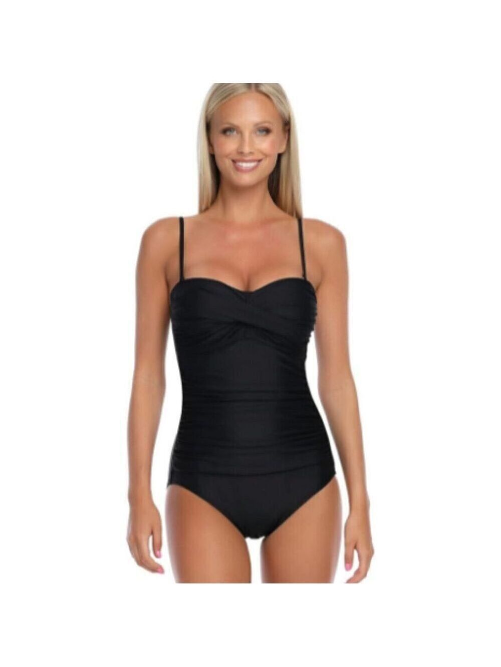 ✨RELLECIGA  Women's One Piece Swimsuits Medium NWT Black